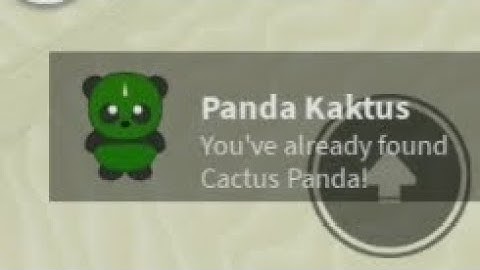 How to get cactus panda roblox