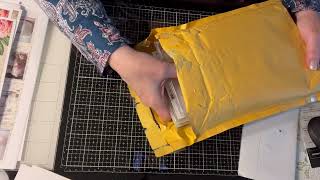 Card Stock and Happy Mail