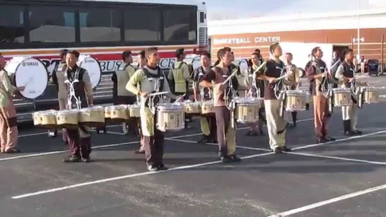 Arcadia HS Drumline In The Lot 2014 - WGI Finals