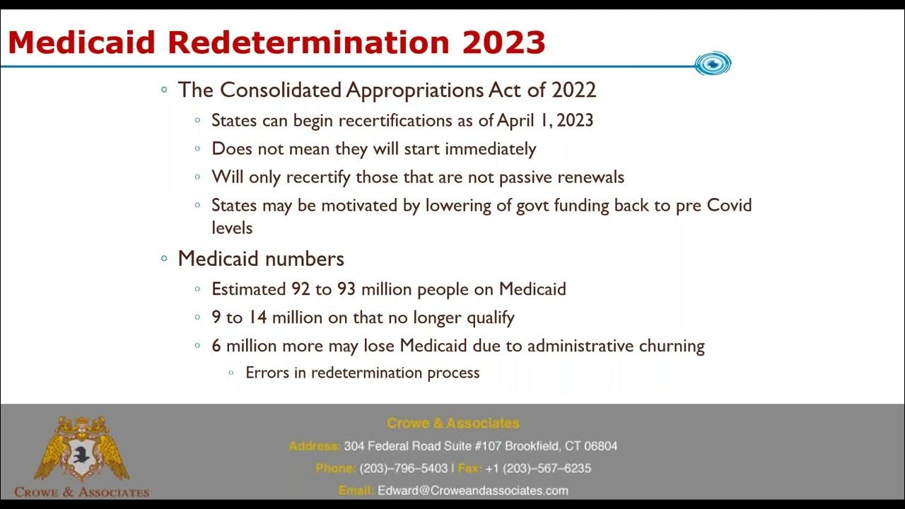 Medicaid Redetermination 2023 YouTube