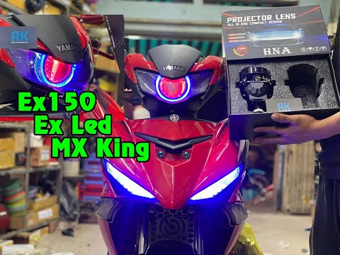 Video Ex150 (ExLed,MXking) độ CôngTắcĐèn+ GCầu B11+ AE 3D... - youtube