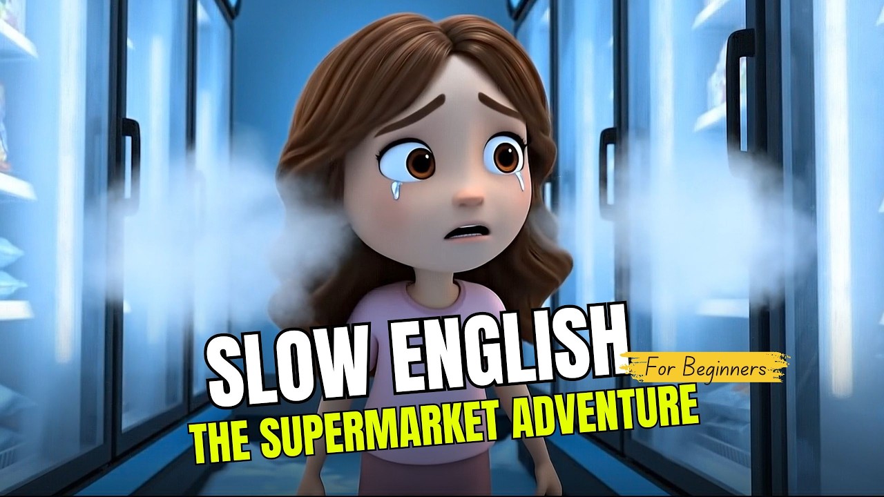 The Supermarket Adventure | Easy English Listening Story | English for Beginners (A2 Level)