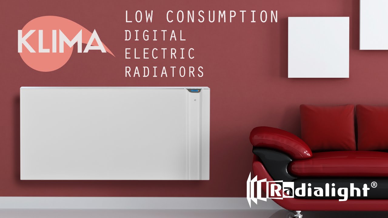 Connected electric radiators Dual-Therm KLIMA Wi-Fi
