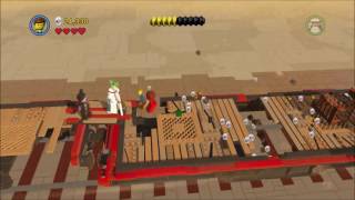 Lego Movie Videogame Walkthrough - Old West - Part 4  (Wii U)