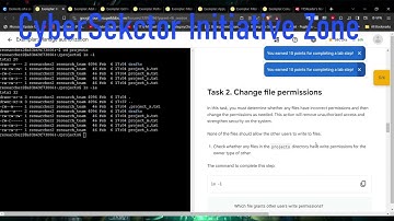 Google Cybersecurity Program Linux Lab; Manage Authorization
