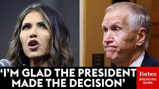 'I'm Glad He Moved On': Thom Tillis Shows No Pity To Kristi Noem Over Her Removal As DHS Secretary