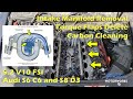 5.2 V10 FSI Audi S6 / S8 - Intake Manifold Removal, Swirl Flaps Delete and Carbon Cleaning