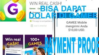 Cara mendapatkan dolar terbaru di aplikasi GAMEE beserta payment proof screenshot 5