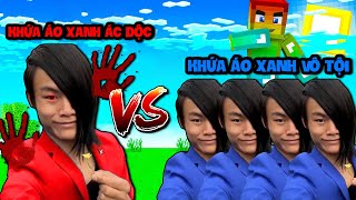 MINI GAME : AI LÀ KHỨA ÁO XANH ĐỘC ÁC ?? NOOB HÓA THÀNH KHỨA ÁO XANH LƯỢN LẸO NHẤT MINECRAFT