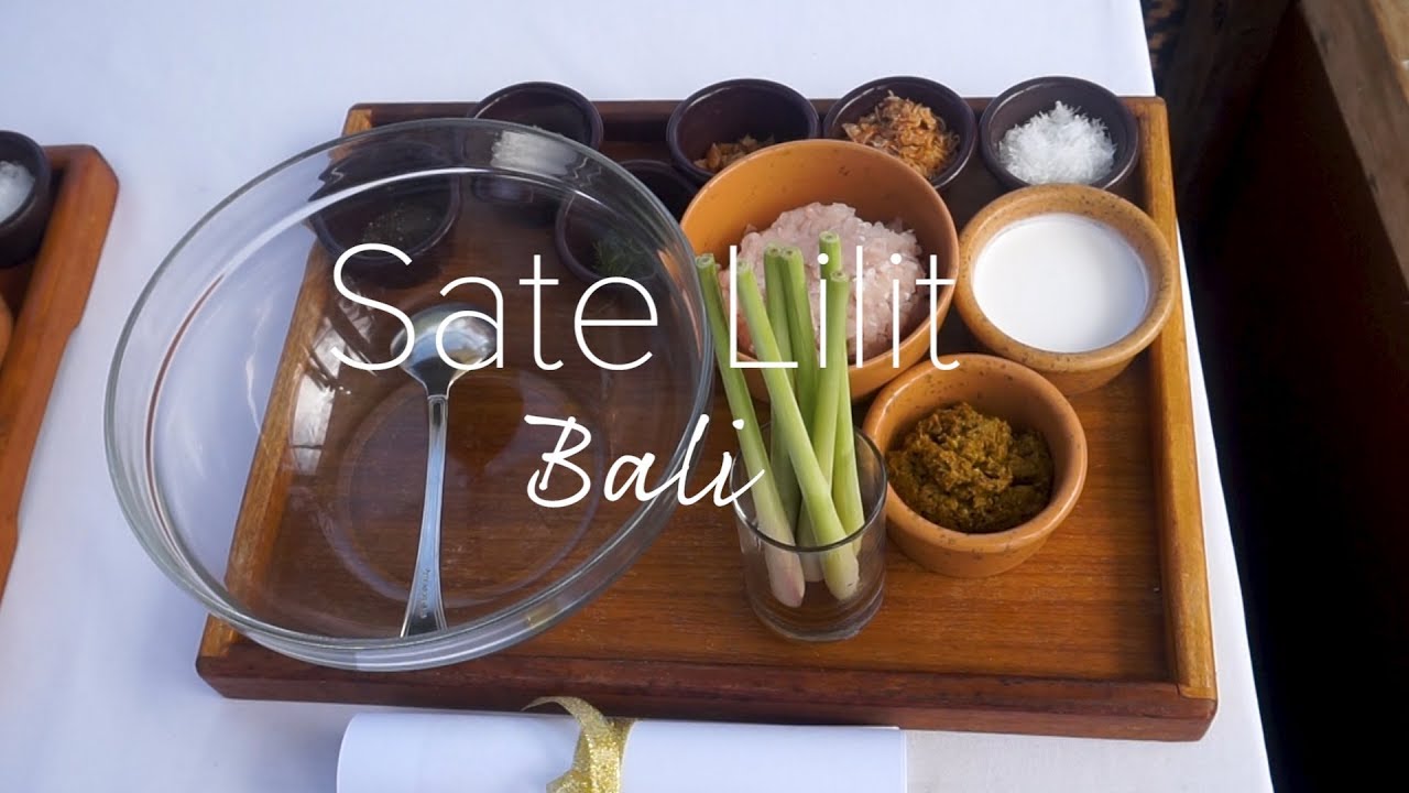 How to make Sate Lilit | Bali 