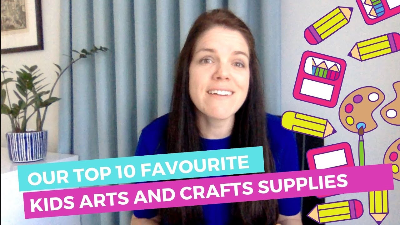 10 Kids Art And Craft Supplies Absolutely Necessary To Get You Started