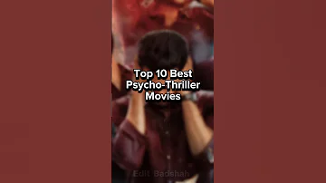 Top 10 Best Psycho - Thriller Movies #shorts #psycho