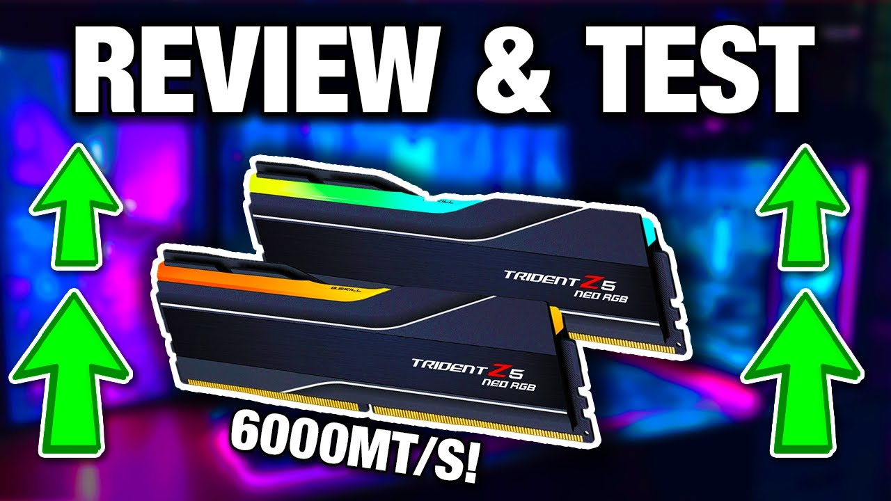 Test] G.SKILL Trident Z5 Neo RGB DDR5-6000 C30 AMD EXPO - Pause
