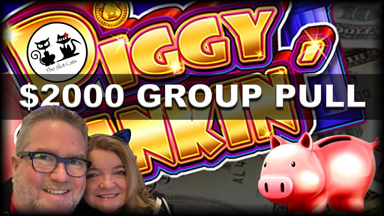 SLOT CATS GROUP PULL! PIGGY BANKIN 🐷🐷 YouTube