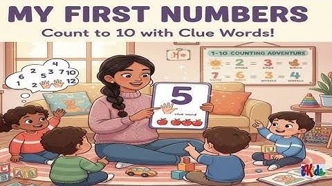 Mommy & Me Math: Learn Numbers 1-10 with Fun Clue Words! (Ages 2-5)
