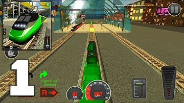 City Train Driver Simulator 2019 - Mobile Gameplay Walkthrough Part 1 (iOS, Android)