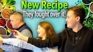 NEW RECIPE -- THE FAMILY FOUGHT OVER THIS ONE! and a NEW WAY to SET GOALS as a family!