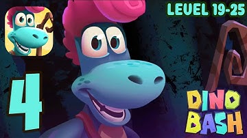 Dino Bash: Travel Through Time - (Level 19-25) - Gameplay Walkthrough Part #4