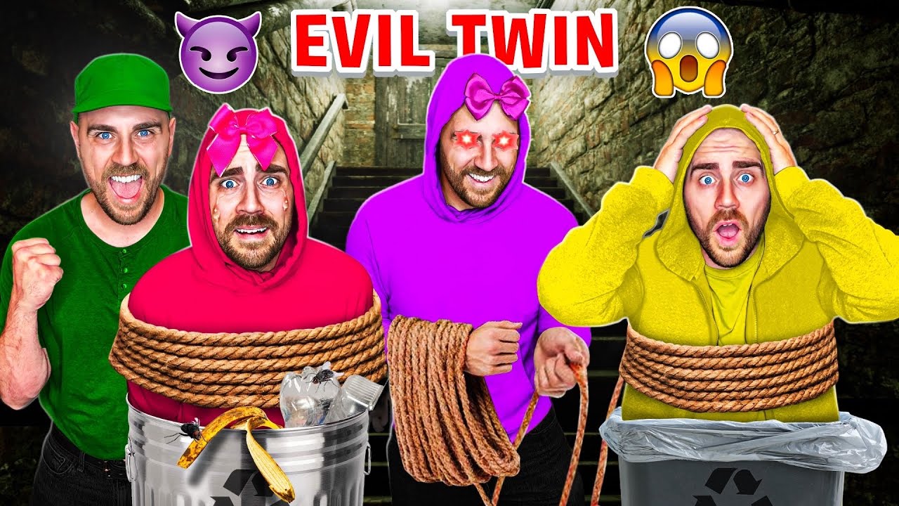 Меня похищает злой близнец Эммы!!! || Марк Райан