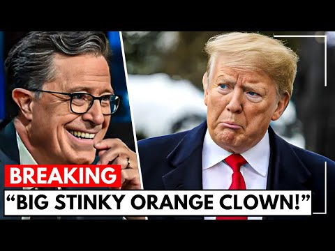 Stephen Colbert SLAMS APART Trump's Fart Problems & Trump Is In Tears