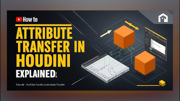 How to Transfer Attributes Between Geometries in Houdini