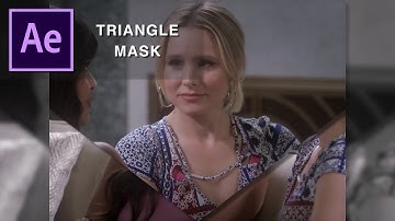 triangle mask | after effects tutorial