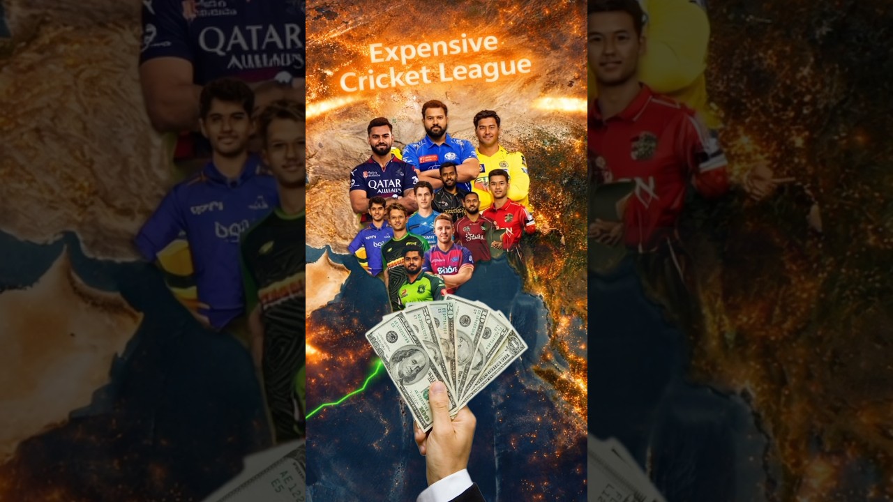 World’s Most Expensive Cricket League Is in THIS Country 😱