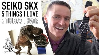 5 Things I Love & Hate About The Seiko SKX007, SKX009 & SKX013  The Best $200 Automatic Dive Watch