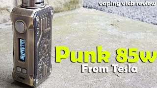 Hey guys check out this brand new punk 85w from tesla its like big
brother the 220w but it is much smaller and single 18650 has a couple
of neat...