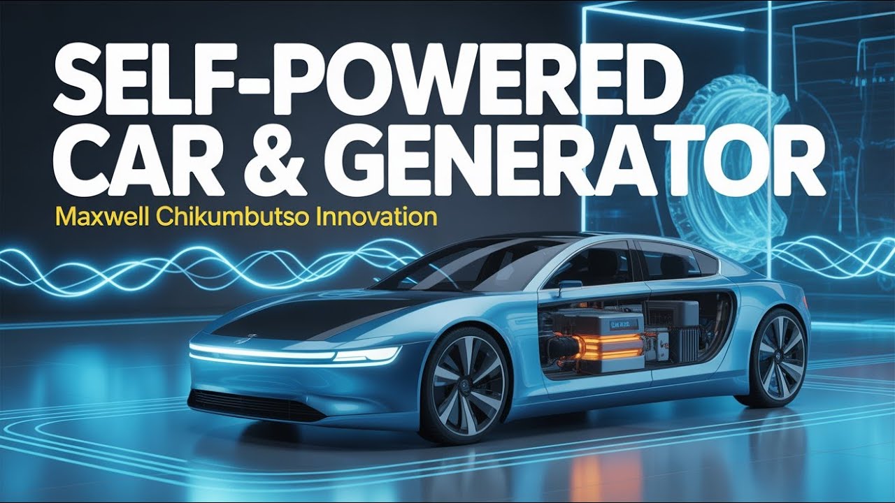 Автомобиль с автономным питанием и генератор в одном корпусе – Maxwell Chikumbutso Innovation