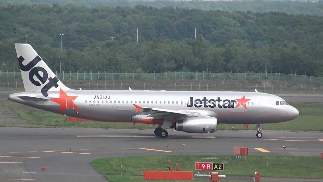 Jetstar Japan Airbus A320-200 JA01JJ Takeoff from CTS 19R