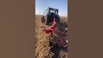Tractor plowing around the world, a selection