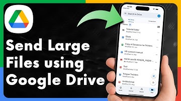 How To Send Large Files Through Google Drive