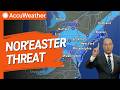 Nor'easter Threat Looms For I-95 Corridor; How Much Snow Is In The Forecast?