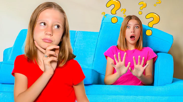 Nastya and friends play hide and seek in secret rooms