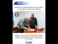 Governor Issues Executive Order on Single Audit Committee