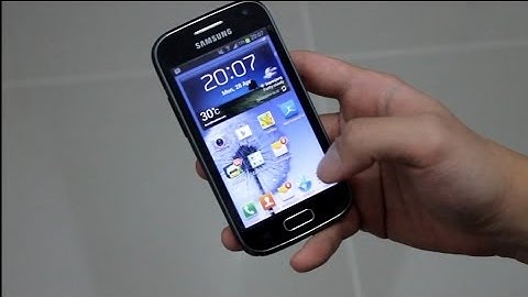 Android 4.1.2 JellyBean On Samsung Galaxy Ace 2
