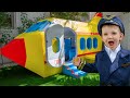 Five Kids Airplane Challenge + more Children's Songs and Videos