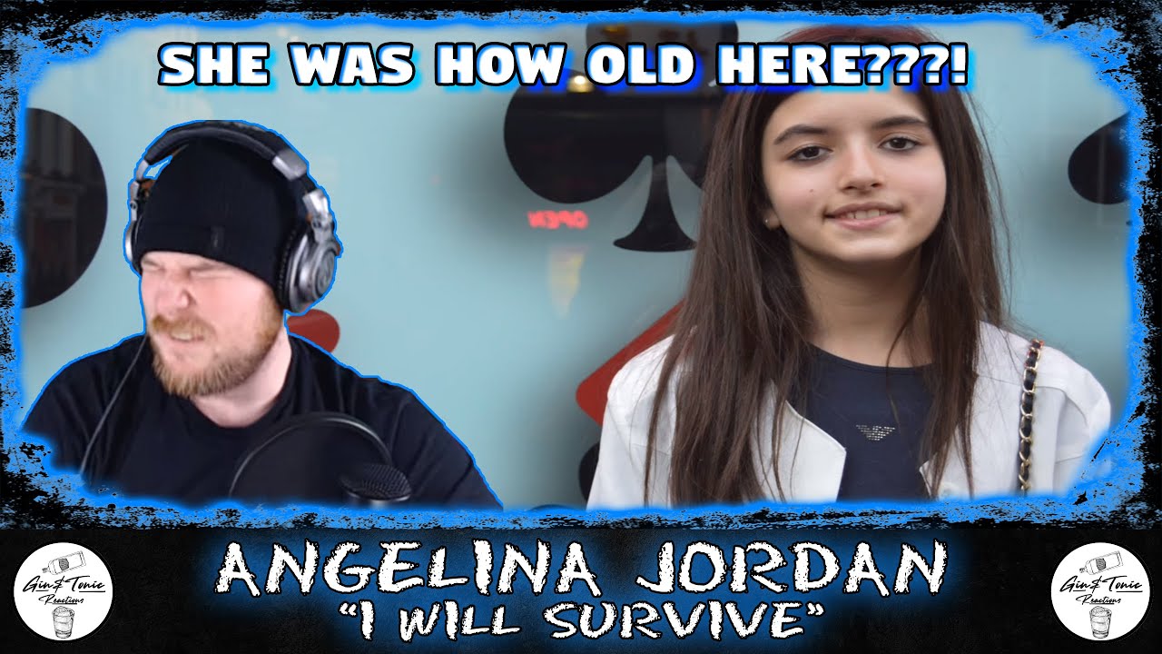 Angelina Jordan 🇳🇴 - I Will Survive | RAPPER REACTION!