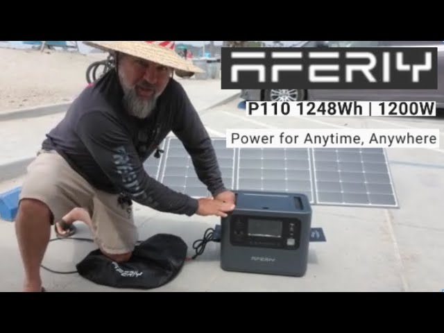 AFERIY Generateur Electrique Portable 1248Wh, 1200W, 220-240V, Generateur  Solaire avec 11 Sorties, UPS, LiFePO4 Batterie de Secours pour  Urgence/Camping/Jardin, Garantie à 5 Ans 