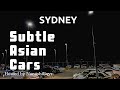 Sydney subtle asian cars 2