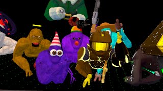 Blob Games in AC VR #animalcompany #squidgame 