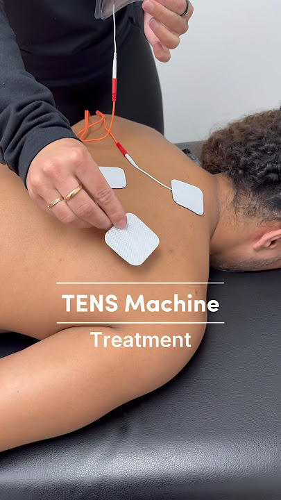 TENS Machine Treatment.✅ #physiotherapy #sportsmedicine #physio #injuryrecovery #injuryrehab