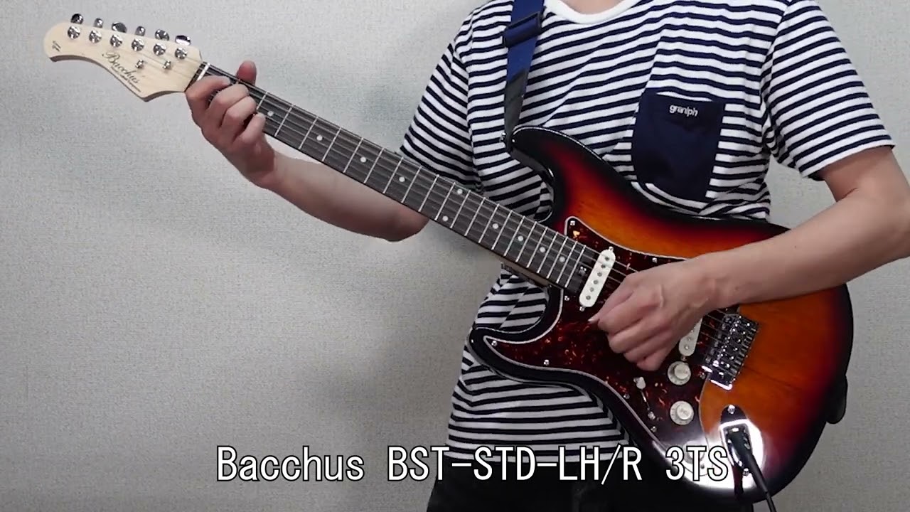GUITARの東大 / Bacchus BST-STD-LH/R 3TS（左利き用） - YouTube
