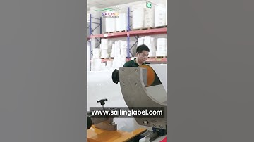 Label material slitting workshop/www.sailinglabel.com #label #machine #quality #factory #sailing