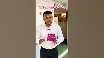 CMA FINAL BATCH | JUNE / DEC 2025 | SFM | SCM | LAW | Harshwardhan Gaikwad | HGPA