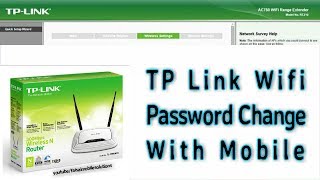 How To Change TP Link Wifi Password Wifi Router password New Method  Easy screenshot 2