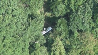 マイクロバス転落１人死亡 １１人けが、長野県木島平村