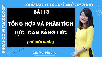 Vật lí 10 Bài 13: Tổng hợp và phân tích lực. Cân bằng lực - trang 56, 59 | Kết nối tri thức
