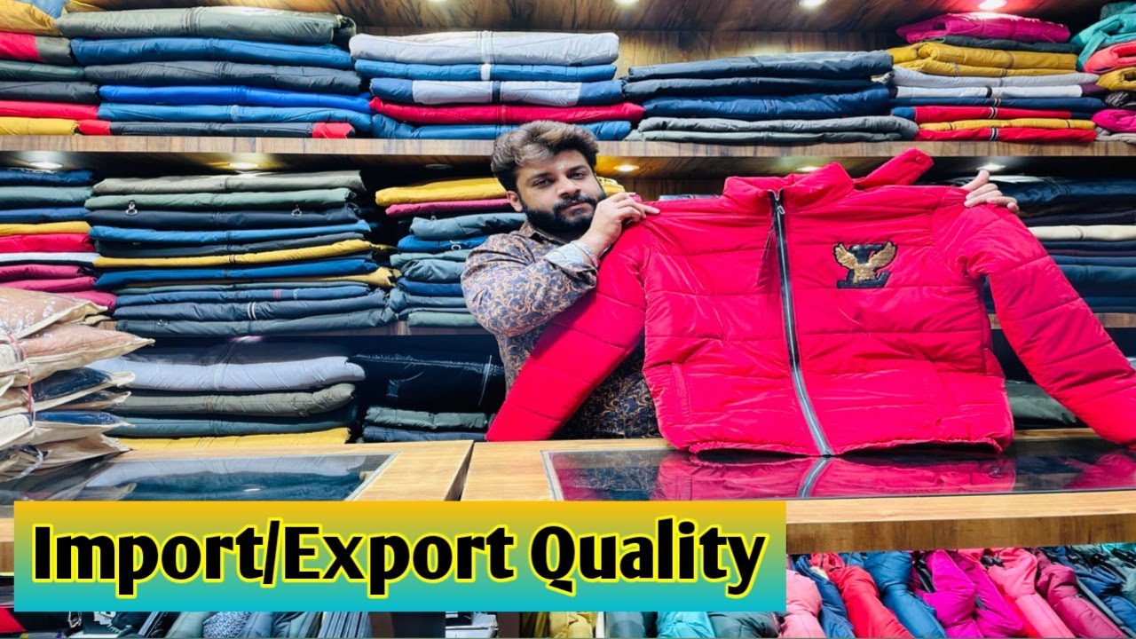 Original Import/Export Quality Jacket Jacket Manufacturer In delhi Jacket factory in Delhi